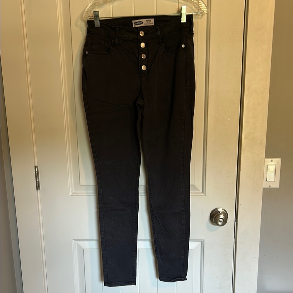 Old Navy High Rise Gray Jeans